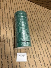 10 Rolls 3M Temflex 1700C Vinyl Green Electrical Tape 3/4”x 66′ FT - 10 pieces