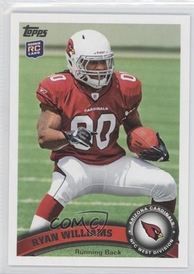 2011 Topps Ryan Williams (Running the Ball) #395 Rookie RC 2oj