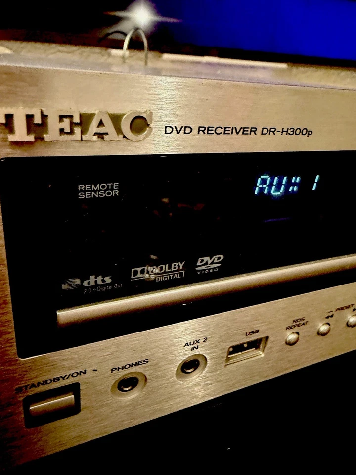teac DR H300P, all in one, HDMI, kleines wunder fernbedienung,subwoofer Ausgang - Bild 4 von 4