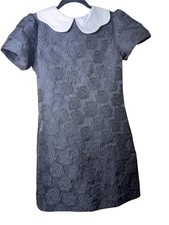 SISTER JANE CHERI ROSE JACQUARD DRESS CRYSTAL HEART BACK SIZE XS NWT 32/30