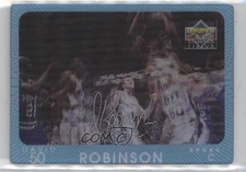 1997-98 Upper Deck Diamond Vision Signature Moves David Robinson #S24 HOF 1hs2
