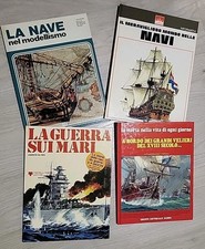 4 LIBRI NAVE - VELIERO