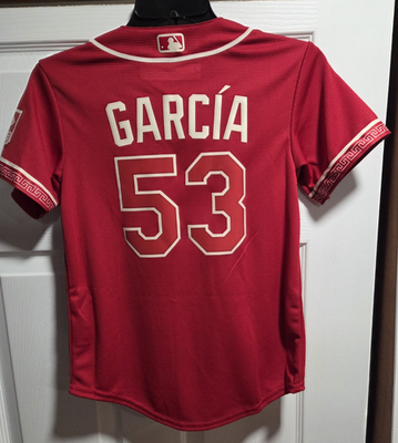 Nike Texas Rangers Adolis Garcia 2026 City Connect Stadium Jersey