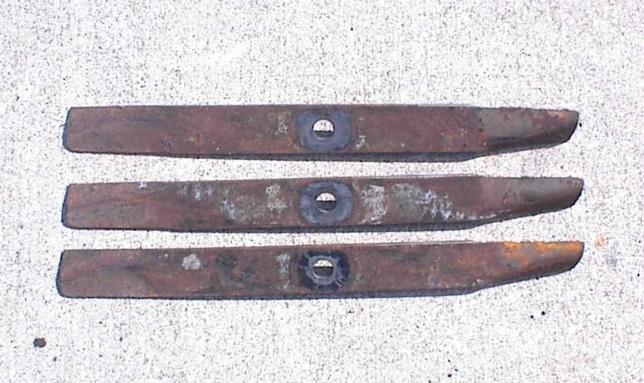 John Deere(61225) 420 430 60" Mower Deck Mower Blades eBay