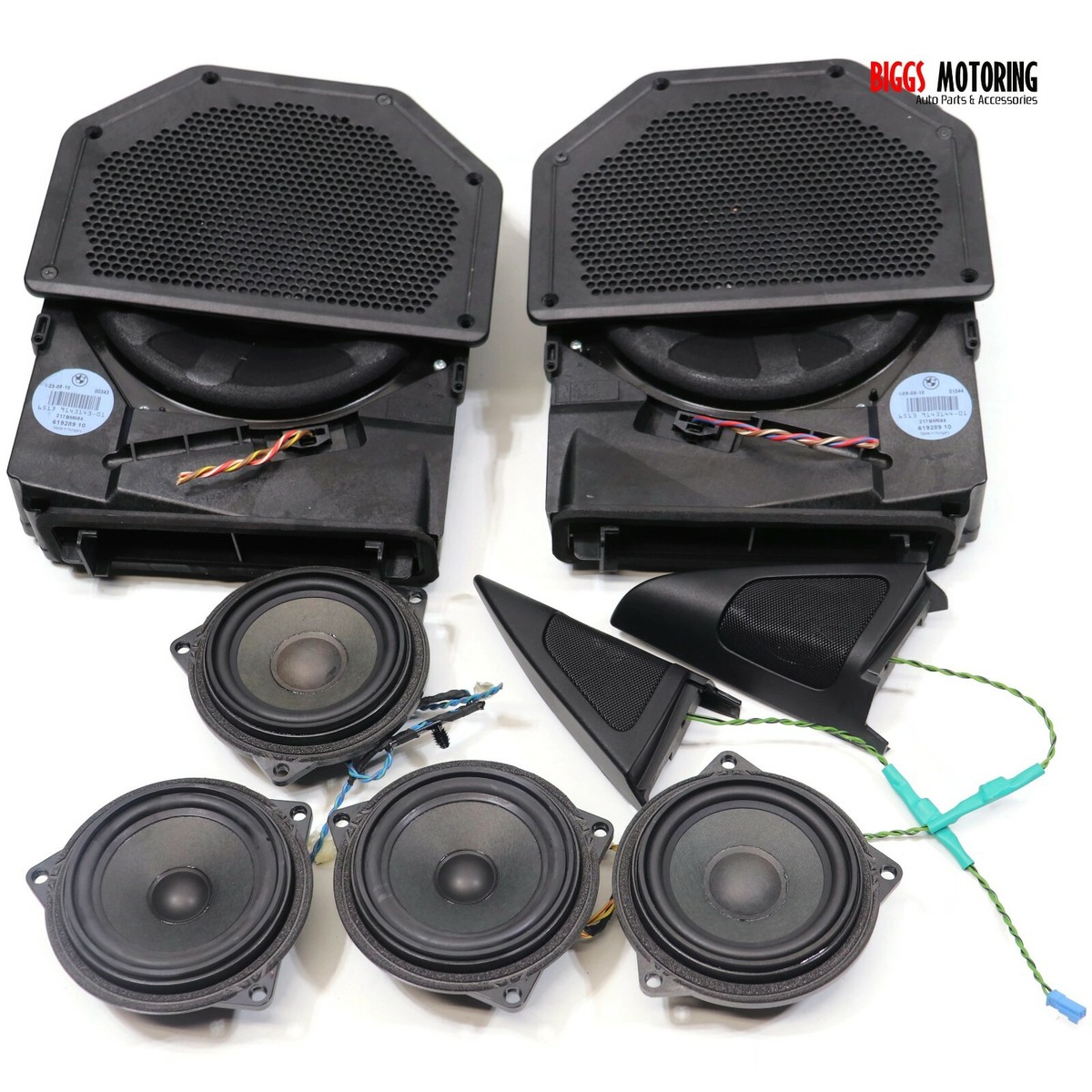 2006-2011 Bmw E90 328i Front Left & Right Sub Woofer Speaker 6513