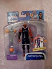 Space Jam A New Legacy LeBron James with Acme B-Ball Blocker Toy NEW