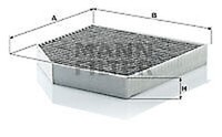 CUK 2641 Mann-Filter Filter, Luft Cicjout FüR Audi, Audi (Faw), Bentley