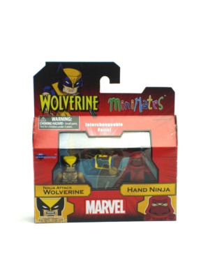 Marvel Minimates Ninja Attack Wolverine & Hand Ninja Wave 72 Wolverine X-Men New