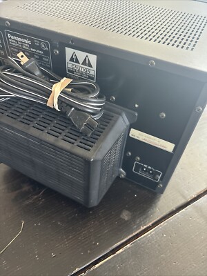 Panasonic Stereo Integrated Amplifier - Black - SU-CH82 Cassette