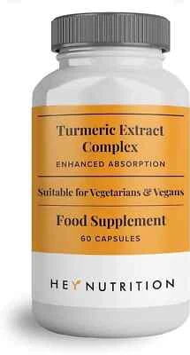 HEYNUTRITION Hey Nutrition Turmeric Extract Complex The only turmeric supplement