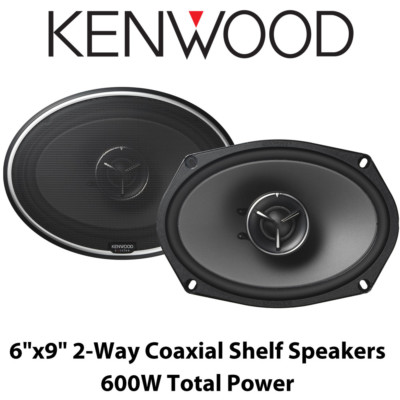 Kenwood KFC-X694 - 6'''' x 9'''' 2-Wege Auto Koaxial Regal Lautsprecher 600 W Gesamtleistung brandneu 
