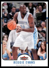 2006 Fleer #44 Reggie Evans Denver Nuggets Basketball Card