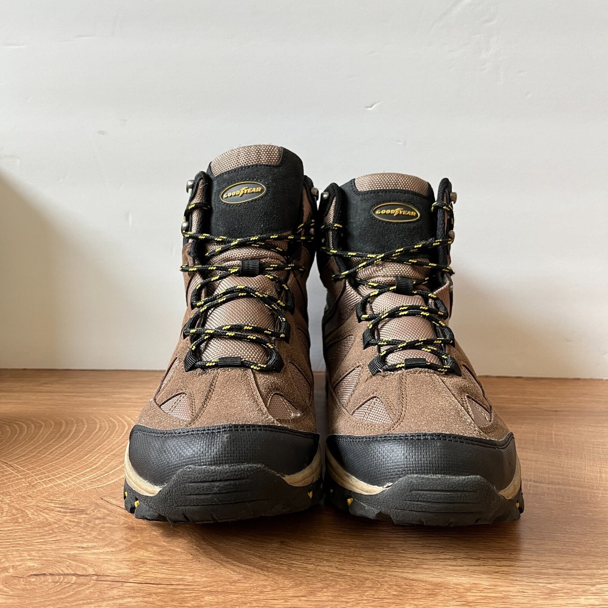Goodyear Teton Brown Outdoor Hiking Work Boots Men display picture 2