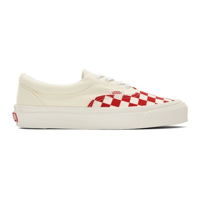off white checkered vans
