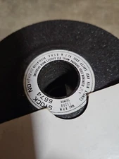 1 BOX OF 10 4 1/2"x 1/4" X7/8" Aluminum Oxide Grinding Wheels Stock No.6674 (A)