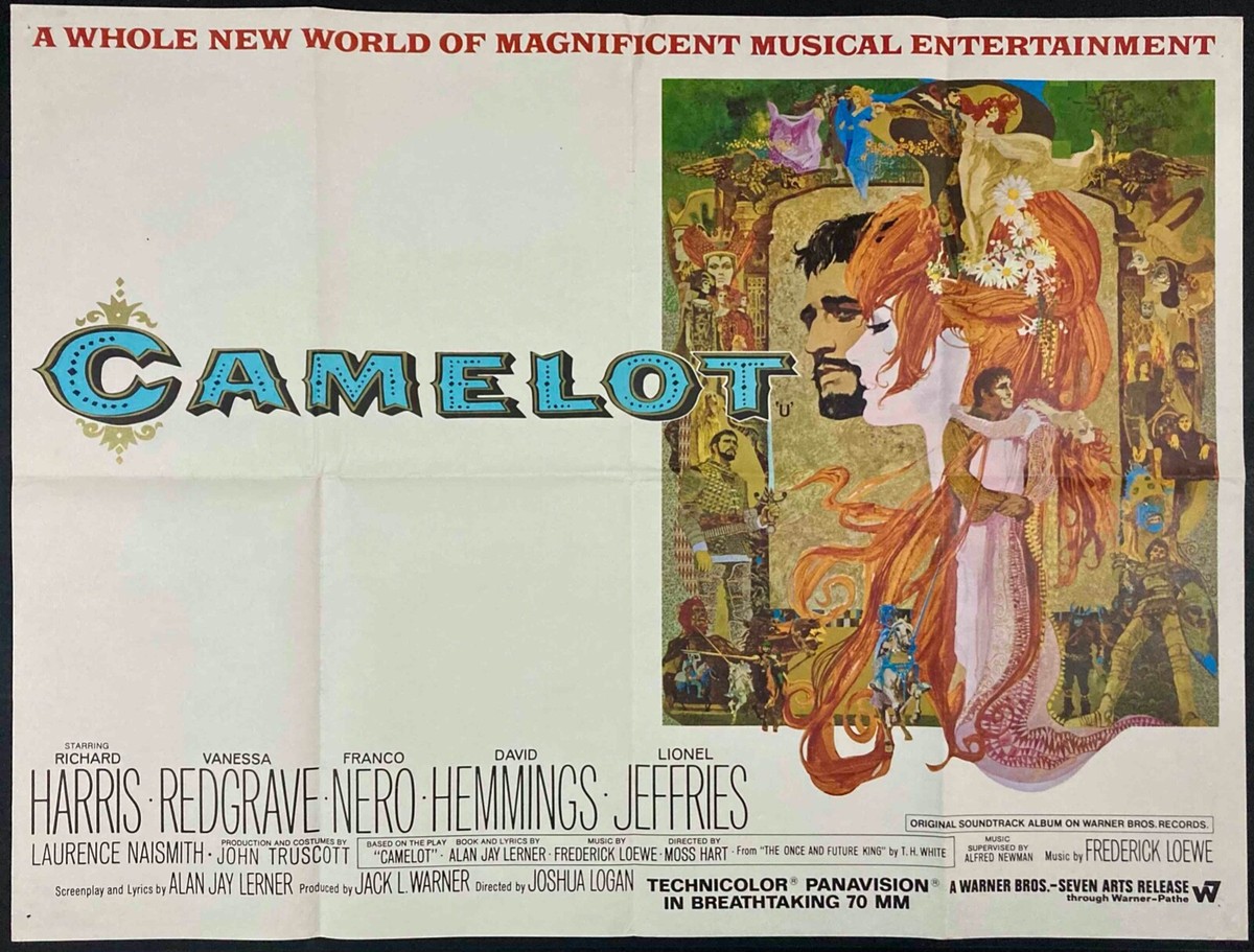 Camelot Movie Camelot Movie Poster 1967 1 Sheet 27x41 camelot-movie-camelot-movie-poster-1967-1-sheet-27x41