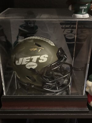 Sauce Gardner New York Jets Signed Mini Helmet Beckett coa Salute To ...