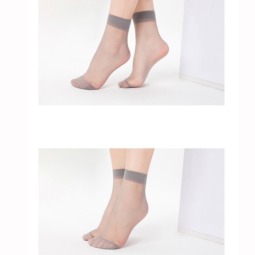 10 Paar Damen-Söckchen Ultradünn Seidig Elastisch Kurze Strümpfe Aus Seide ⑱ ⑱ - Bild 11 von 22