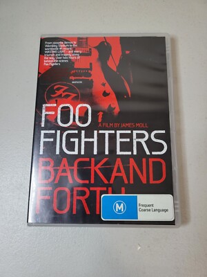 Foo Fighters Back And Forth DVD Region 4 PAL FREE POSTAGE