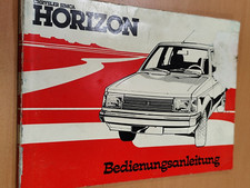 Chrysler simca horizon Betriebsanleitung Bedienungsanleitung manual Auto car K32