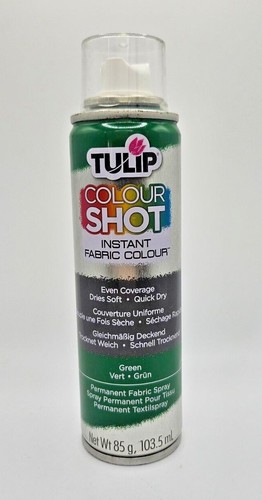 Tulip Colour Shot Fabric Spray Instant Spray Paint Permanent Various Colours - Picture 7 of 11