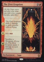The First Eruption (122/269) Dominaria Rare