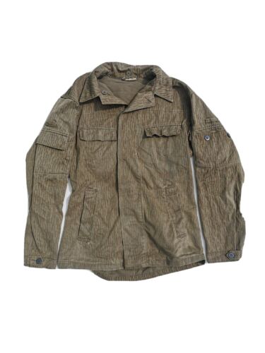 RDA armée est-allemande NVA chemise de campagne NVA veste fil à rayures camouflage communiste - Photo 1/6