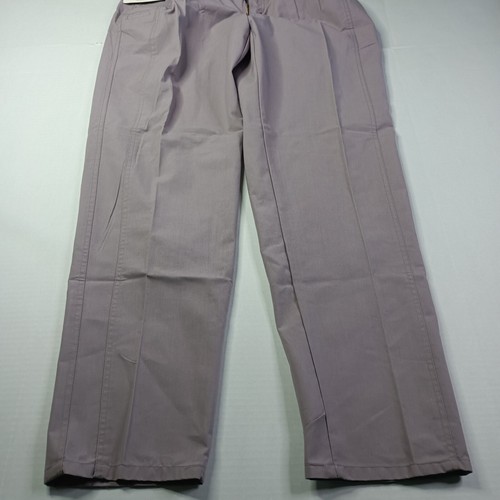 Vintage Bugle Boy Pants Men's 36L Gray Casual 33" Inseam - Picture 3 of 10