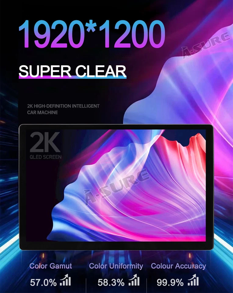 Radio estéreo GPS Android 14 13,1"" 2K 4+64 GB para Freightliner Sprinter 2007-2018 Foto 4 de 4