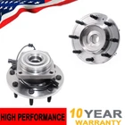 2PC Front Wheel Bearing Hub For 2011-2019 Chevy Silverado 2500HD 3500HD 4WD SRW