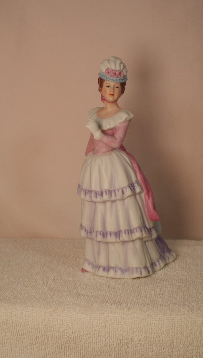 Homco Porcelain Figurine Vintage 1980 Victorian Lady #1431 | eBay