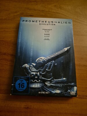 Prometheus To Alien Evolution Alle 5 ALIEN Teile Dvd im Schuber Kult Klassiker