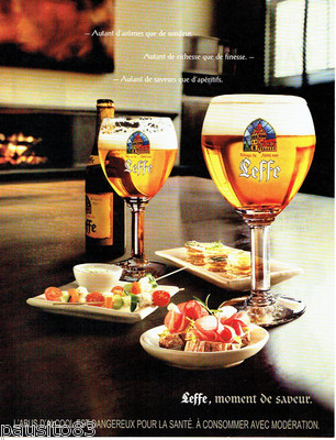ADVERTISEMENT ADVERTISING 016 2008 Leffe beer a moment of flavor