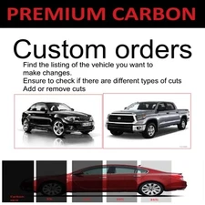 Custom orders for the listings.  Add extra cuts or take away.  Contact us first.