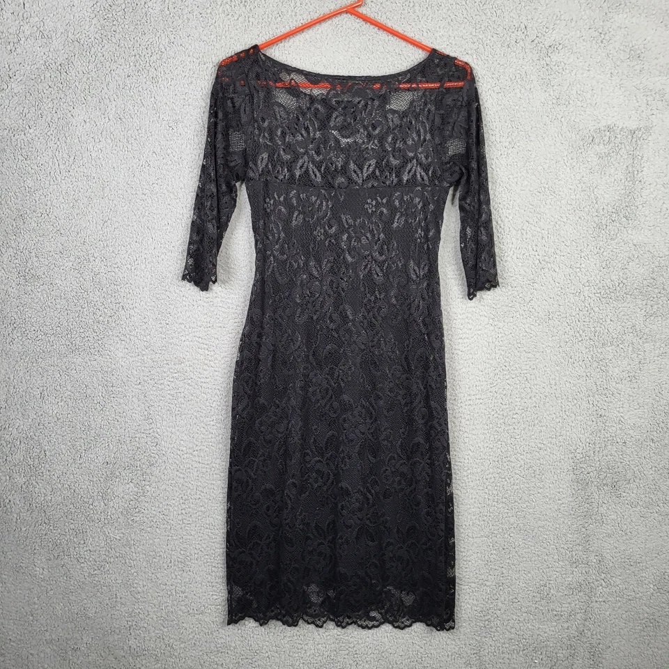 TIFFANY ROSE MATERNITY Women's lace Scalloped Hem Cocktail dress Size 1 UK 8-10 - Image 3 of 4