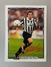 Alessandro Del Piero - Bravo Sport Piłka nożna Karta kolekcjonerska z autografem - lata 90.