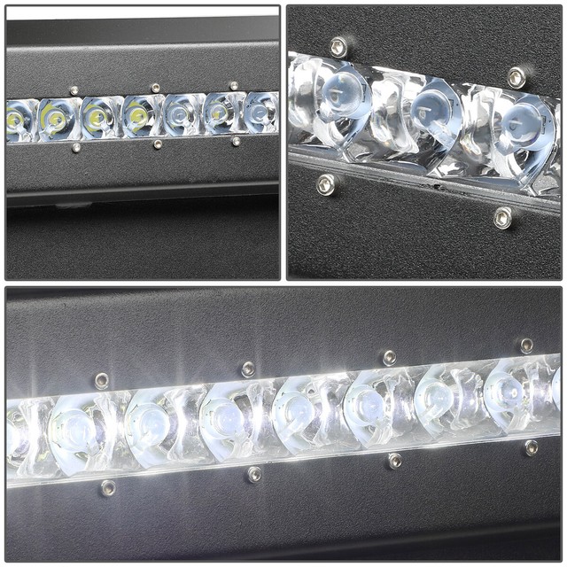 [Square Tube]Fit 07-18 Toyota Tundra Bull Bar w/LED+License Plate