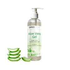 Aloe Vera Gel, 8 oz (227g), Alcohol-Free, Made From Purified Aloe Vera 