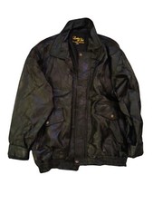 Leather And Soul Black Genuine Leather Jacket Men  s XL X-Large