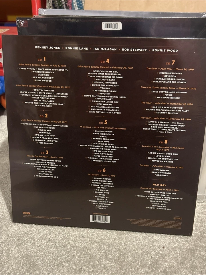 Faces Complete BBC Concert & Session Recordings 1970 - 1973 (8CD & BLU-RAY [NEW] - Image 2 of 3