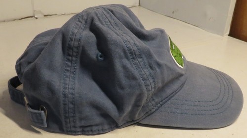 AUTHENTIC LACOSTE LARGE CROC LOGO ADJUSTABLE BASEBALL HAT CAP LIGHT BLUE GUC - Picture 10 of 21