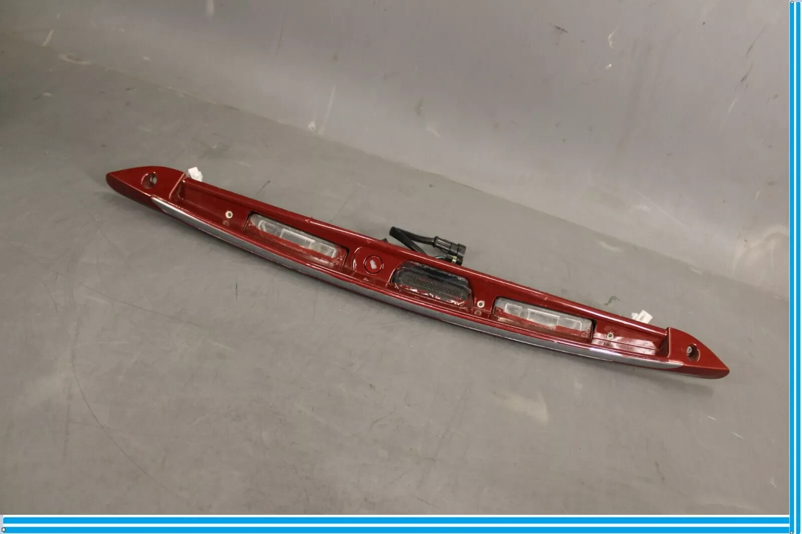 03-13 Maserati Quattroporte M139 Rear Trunk Tailgate Handle Trim Cover Red OEM