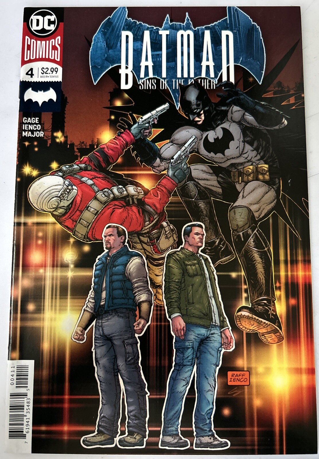 Batman Sins of the Father #4 DC Comics 2018