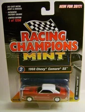 1968 '68 CHEVY CHEVROLET CAMARO SS RED RACING CHAMPIONS MINT DIECAST 2017