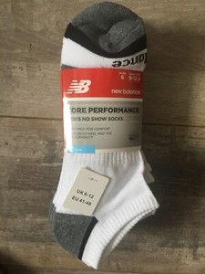 new balance men's no show socks