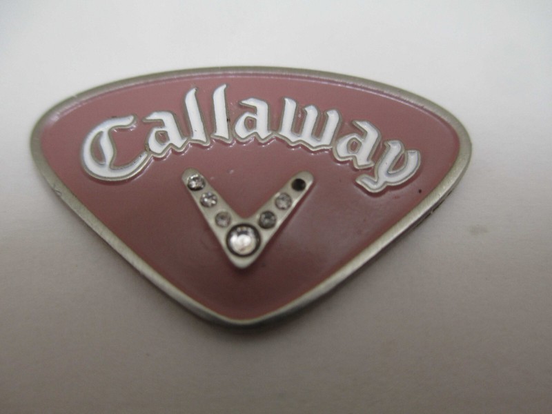 Callaway Golf Ball Marker Ladies Womens Crystal-Studded - Rare - Discontinued
