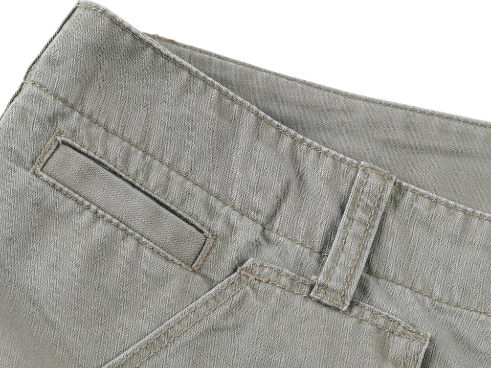 Pantalones cortos Life After Denim verde algodón cadete fatiga para hombre 31 Foto 3 de 4