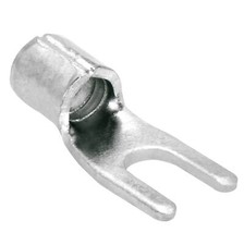 50 Spade Fork Terminal Connector Non-Insulated Uninsulated 12-10 GA AWG Gauge 6