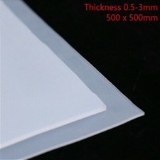 500x500mm Silicone Rubber Pad Square Heat Resistant Mat Kitchen Easy Clean