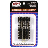 Atlas Model Railroad N Code 80 Straight Assortment Atl2509 Atlas Model Railroad N Code 80 Straight Assortment Atl2509